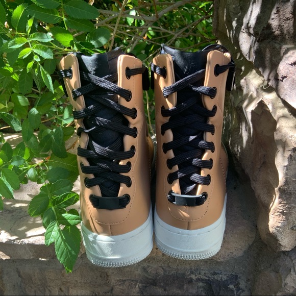 Nike AF1 Rebel XX AO1525-200 Tan Leather Sneaker - Picture 14 of 15